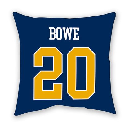 West Virginia - NCAA Men's Soccer : Thomas Bowe - Pillow-1