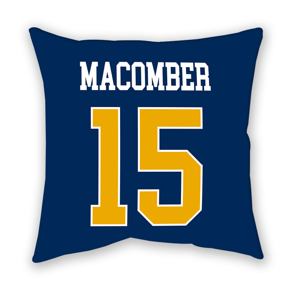 West Virginia - NCAA Men's Soccer : Brayden Macomber - Pillow-1