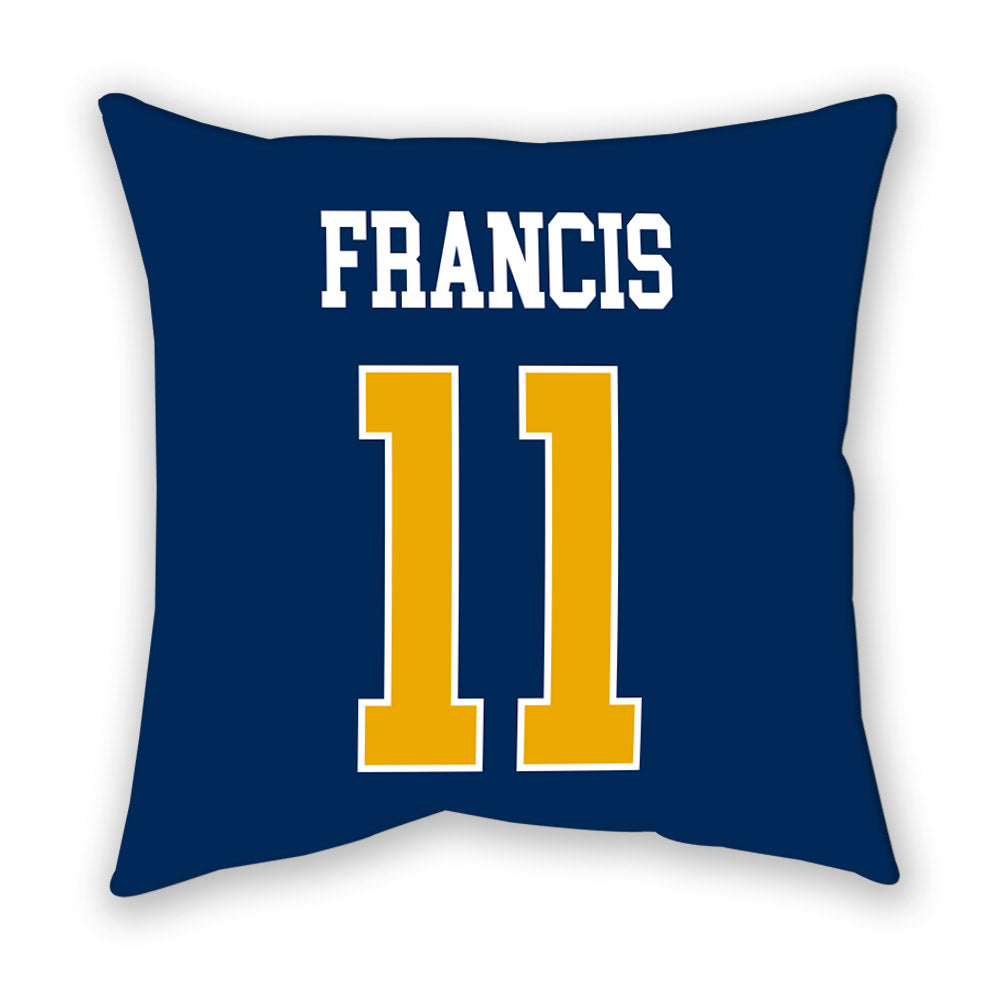 West Virginia - NCAA Football : TaRon Francis - Pillow-1