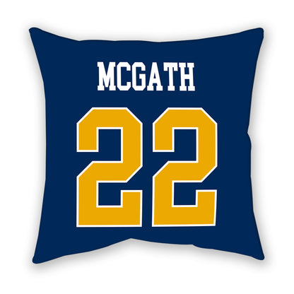 West Virginia - NCAA Women's Volleyball : Maddy McGath - Pillow-1
