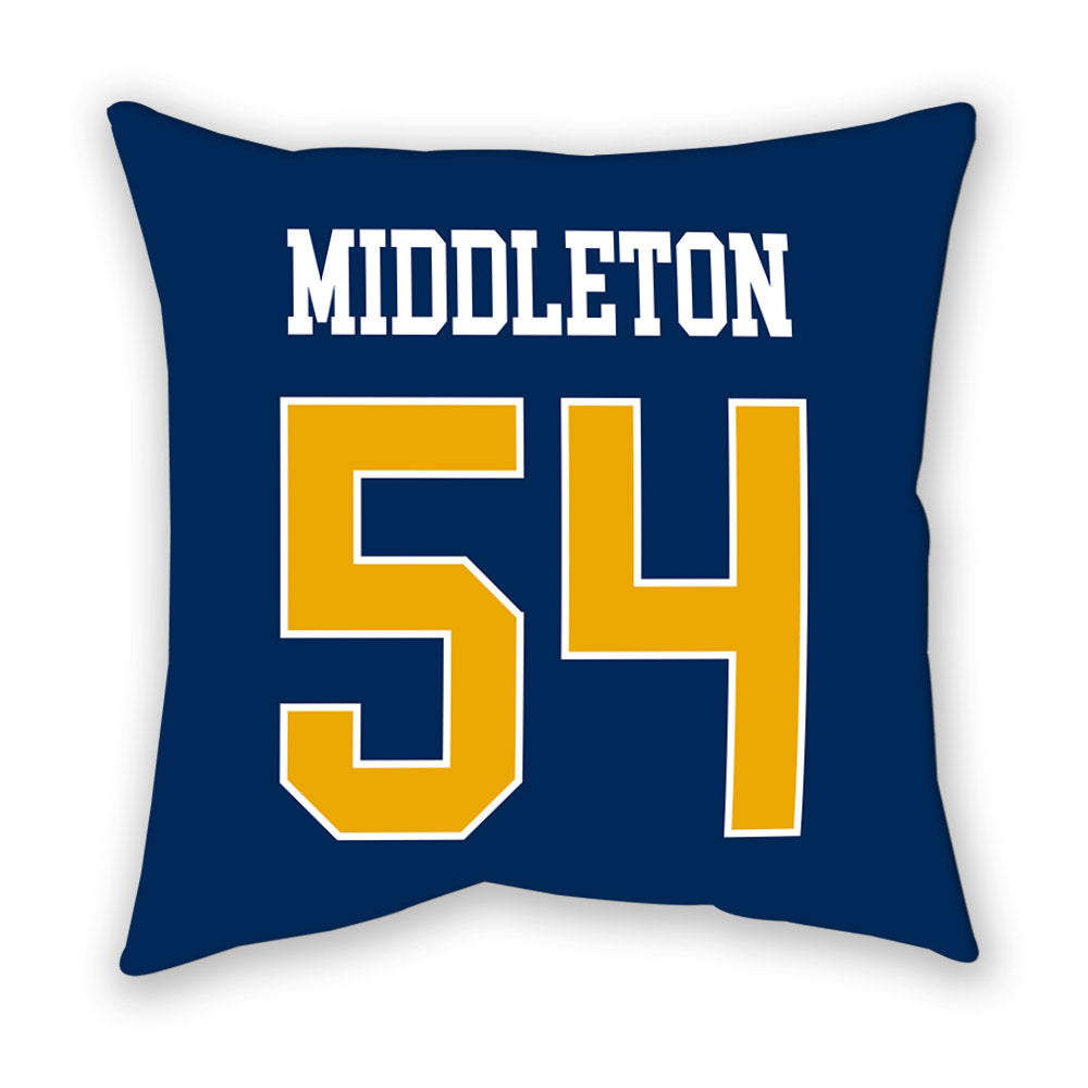 West Virginia - NCAA Baseball : Andrew Middleton - Pillow-1