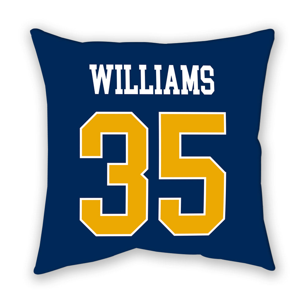 West Virginia - NCAA Baseball : Cash Williams - Pillow-1