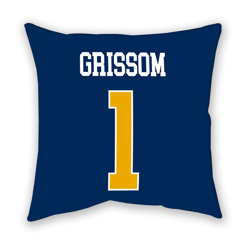 West Virginia - NCAA Women's Volleyball : Tally Grissom - Pillow-1