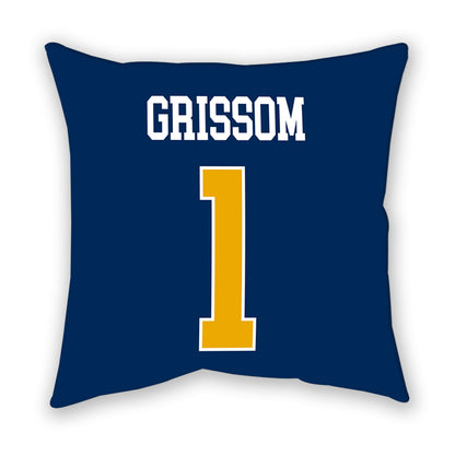 West Virginia - NCAA Women's Volleyball : Tally Grissom - Pillow-1