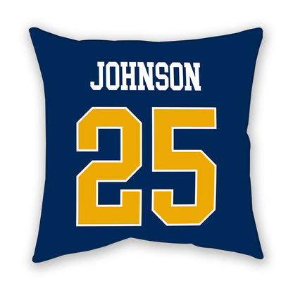 West Virginia - NCAA Women's Basketball : Loghan Johnson - Pillow-1