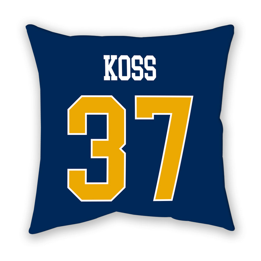 West Virginia - NCAA Women's Soccer : Gianna Koss - Pillow-1