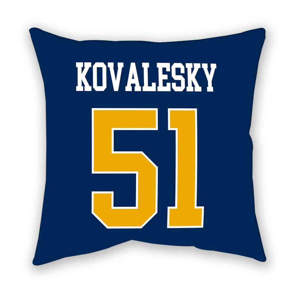 West Virginia - NCAA Football : Raymond Kovalesky - Pillow-1