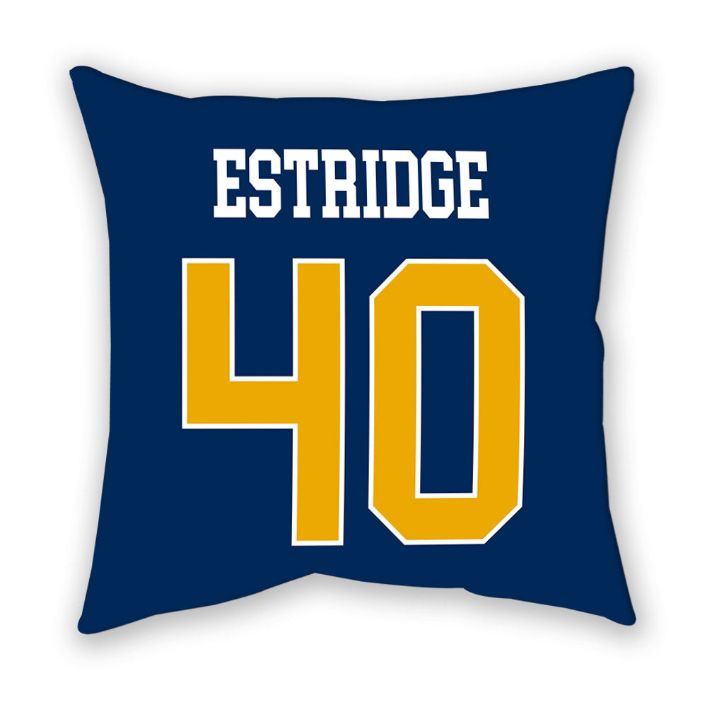West Virginia - NCAA Baseball : Carson Estridge - Pillow-1