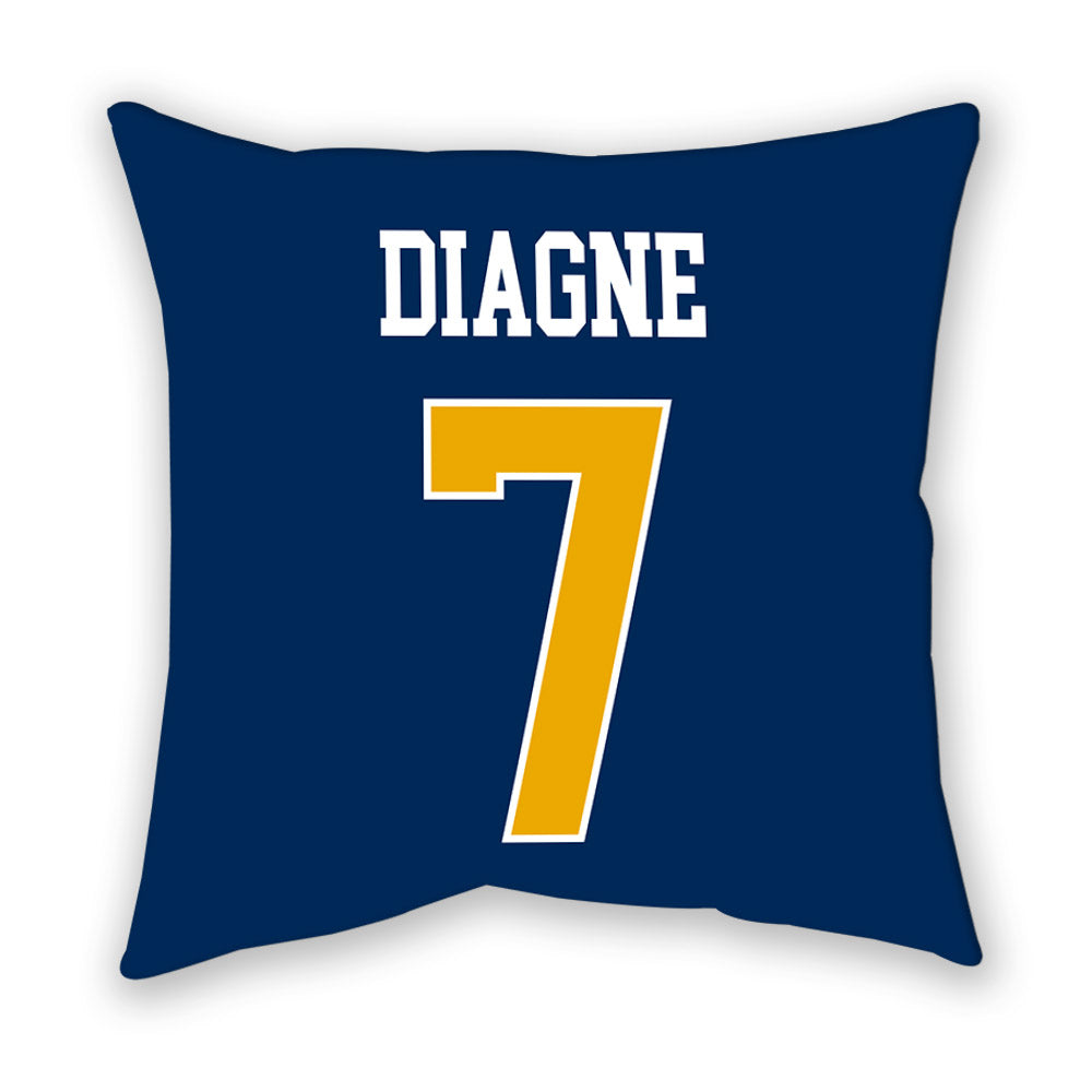 West Virginia - NCAA Football : Chams Diagne - Pillow-1