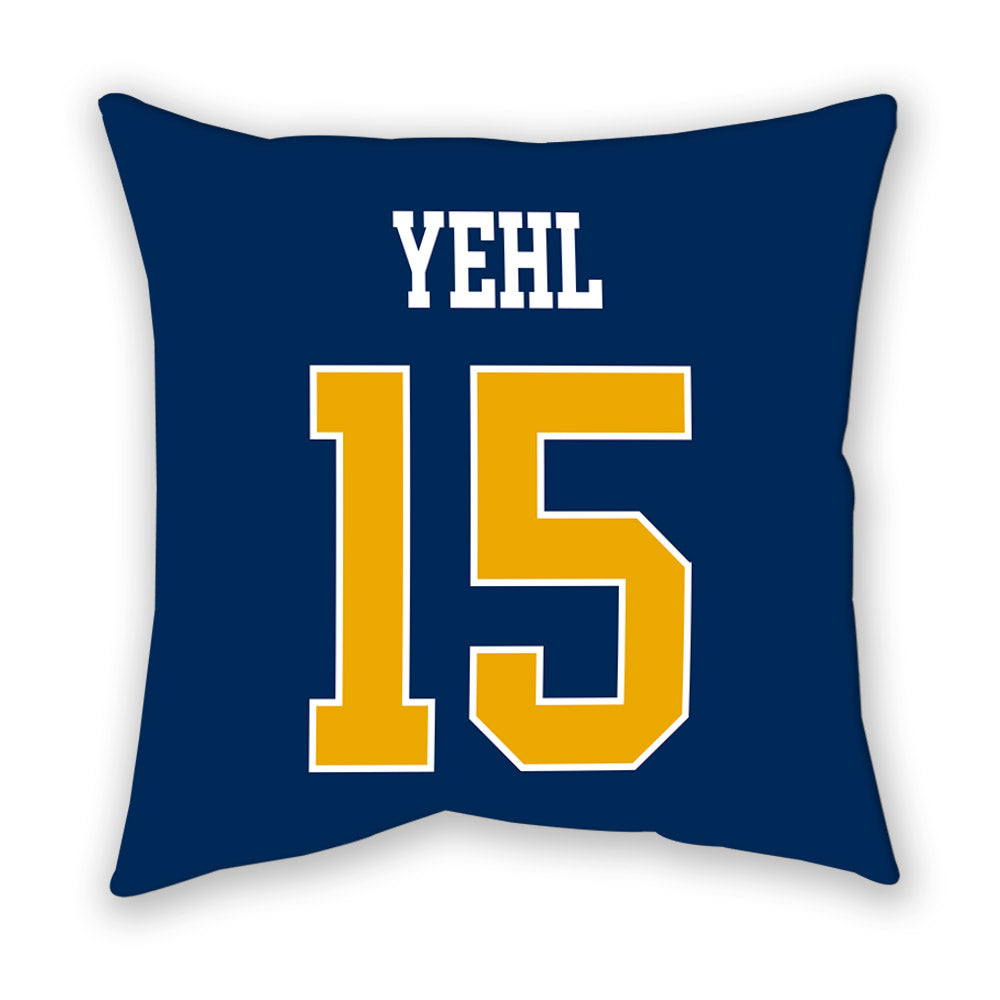 West Virginia - NCAA Baseball : Maxx Yehl - Pillow-1
