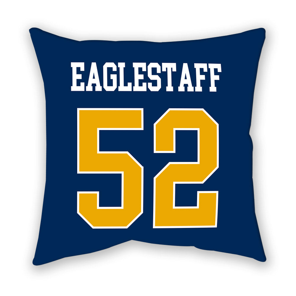 West Virginia - NCAA Men's Basketball : Treysen Eaglestaff - Pillow-1