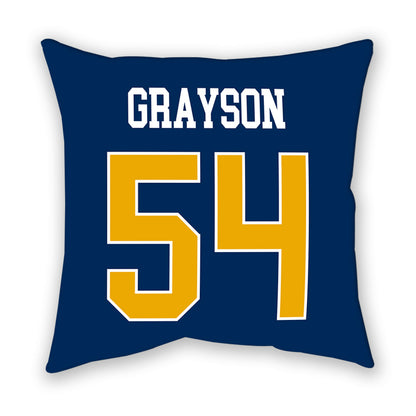 West Virginia - NCAA Football : Amare Grayson - Pillow-1