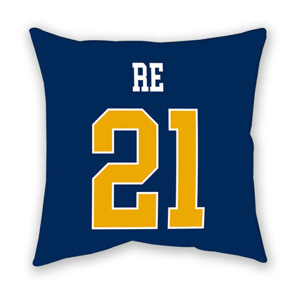 West Virginia - NCAA Women's Soccer : Alexis Re - Pillow-1