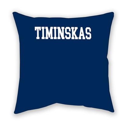 West Virginia - NCAA Men's Swimming & Diving : Deividas Timinskas - Pillow-1