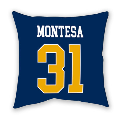 West Virginia - NCAA Baseball : Dawson Montesa - Pillow-1