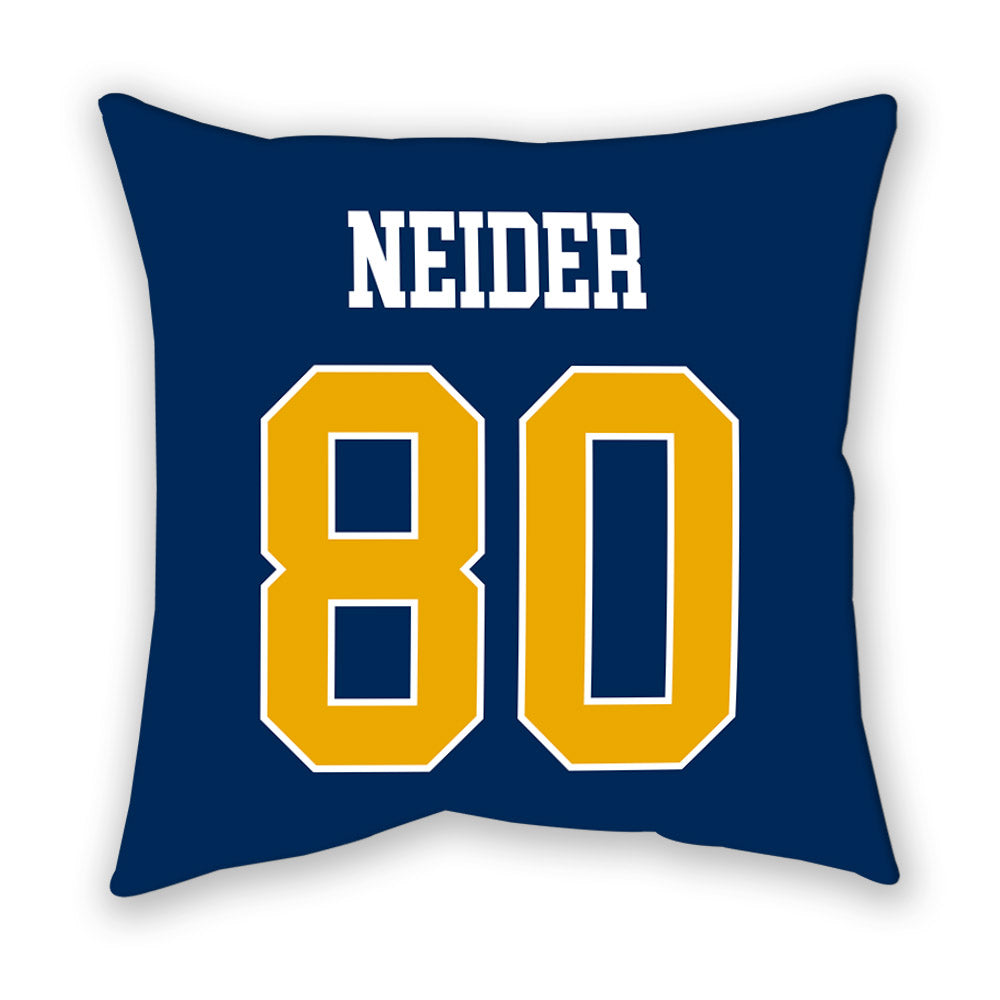 West Virginia - NCAA Football : John Neider - Pillow-1