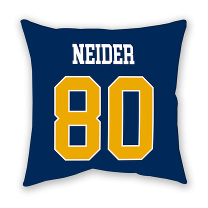 West Virginia - NCAA Football : John Neider - Pillow-1