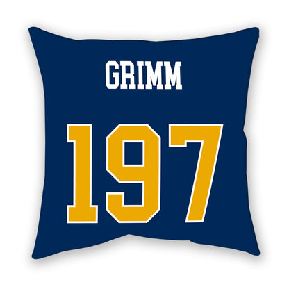 West Virginia - NCAA Wrestling : Coen Grimm - Pillow-1