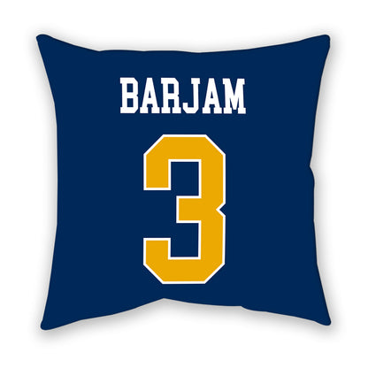 West Virginia - NCAA Baseball : Zahir Barjam - Pillow-1