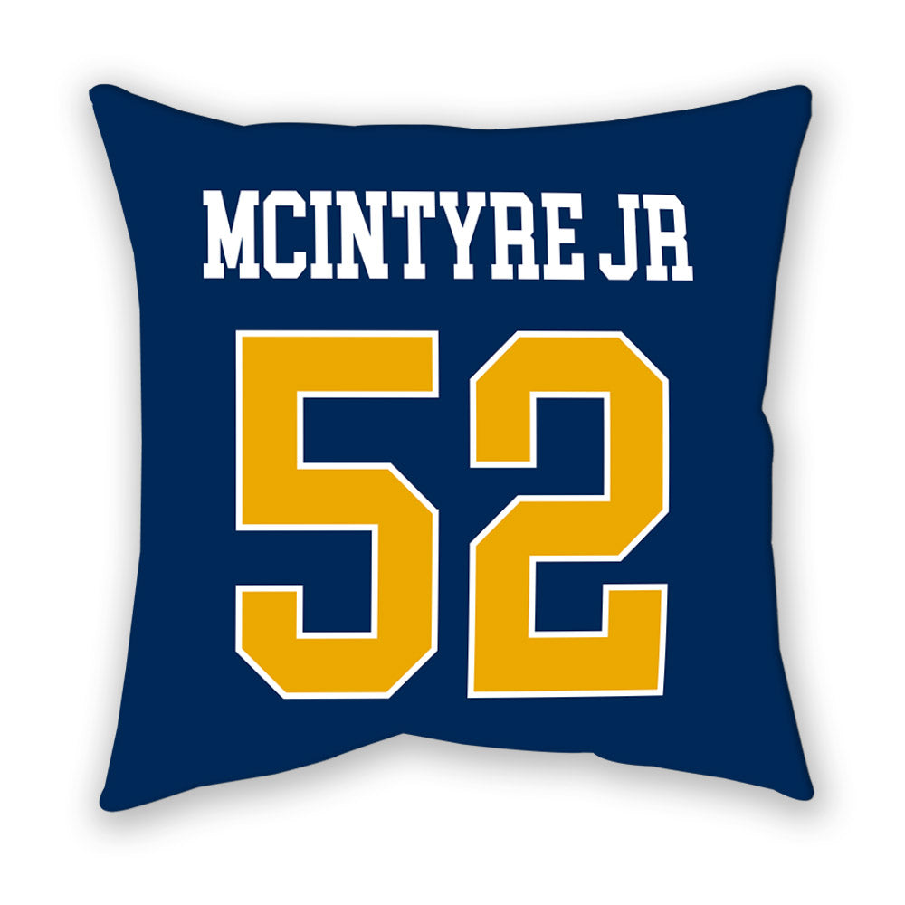 West Virginia - NCAA Football : Corey McIntyre Jr - Pillow-1