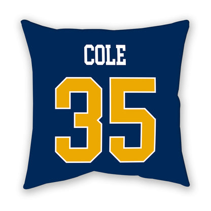 West Virginia - NCAA Baseball : Chansen Cole - Pillow-1