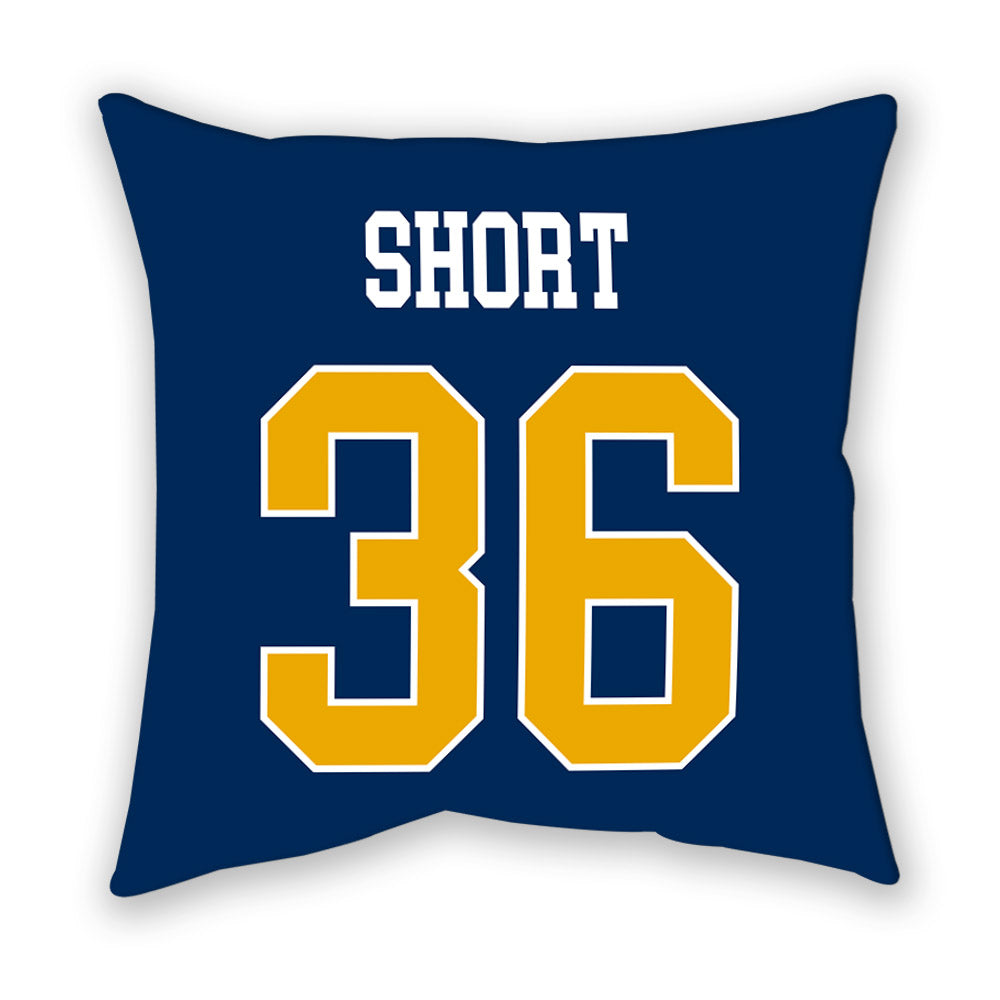 West Virginia - NCAA Baseball : Noah Short - Pillow-1