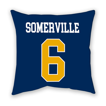 West Virginia - NCAA Men's Basketball : Martin Somerville - Pillow-1