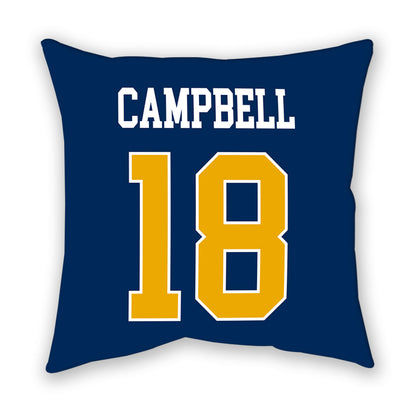 West Virginia - NCAA Football : Ezekiel Campbell - Pillow-1