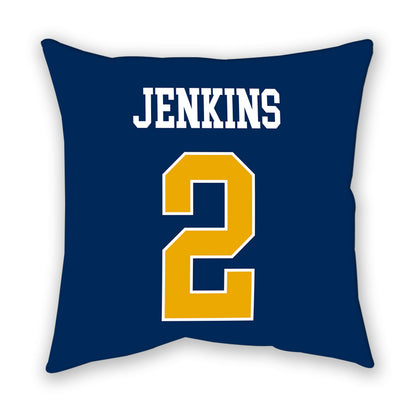 West Virginia - NCAA Men's Basketball : Amir Jenkins - Pillow-1