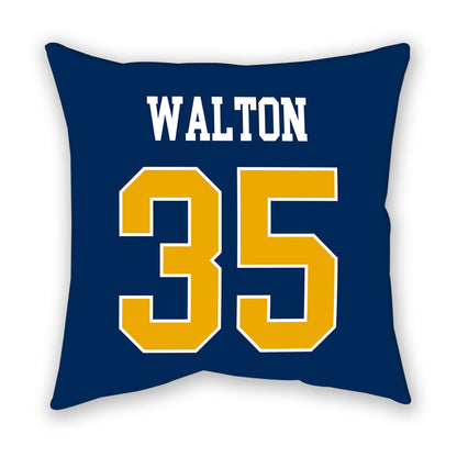 West Virginia - NCAA Women's Basketball : Zahirah Walton - Pillow-1