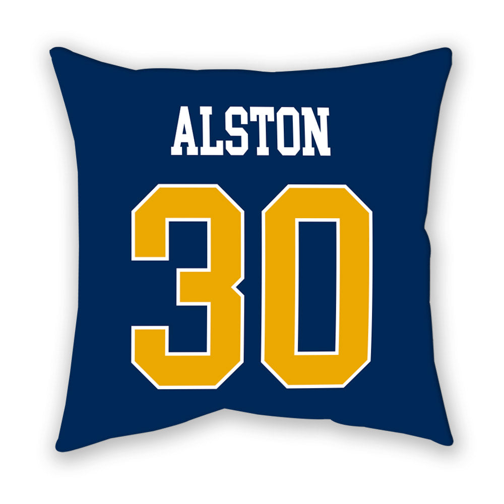 West Virginia - NCAA Baseball : Korey Alston - Pillow-1