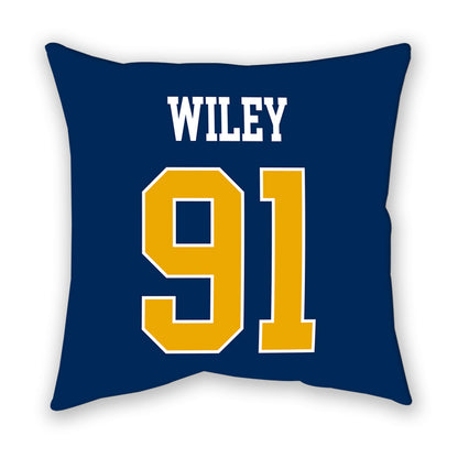 West Virginia - NCAA Football : Darius Wiley - Pillow-1