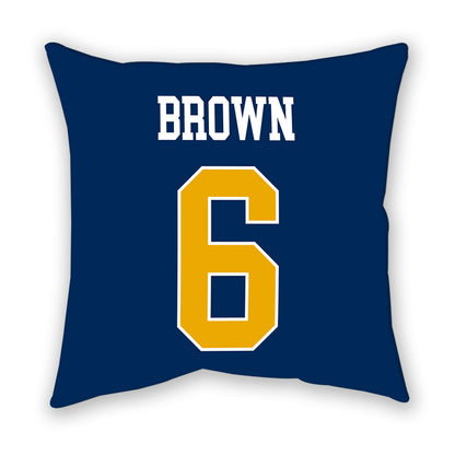 West Virginia - NCAA Football : Max Brown - Pillow-1