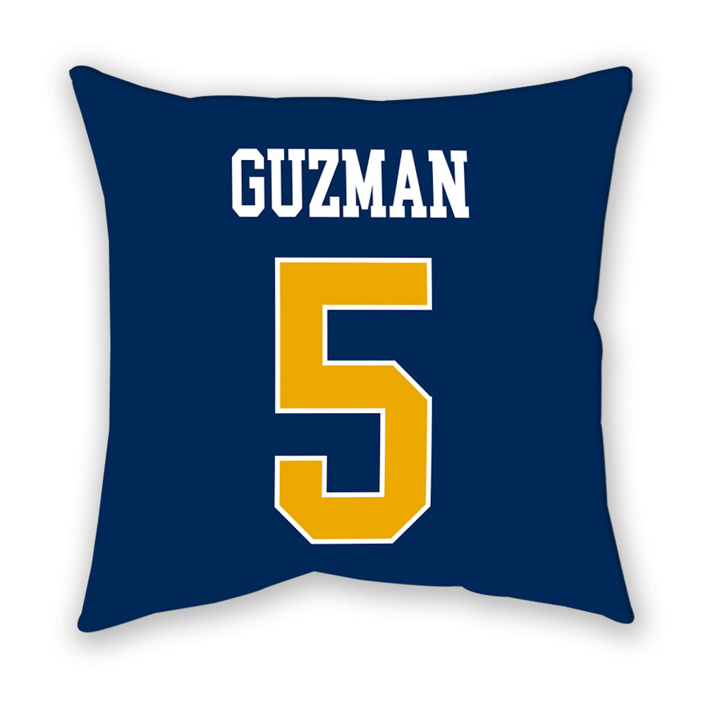 West Virginia - NCAA Baseball : Armani Guzman - Pillow-1