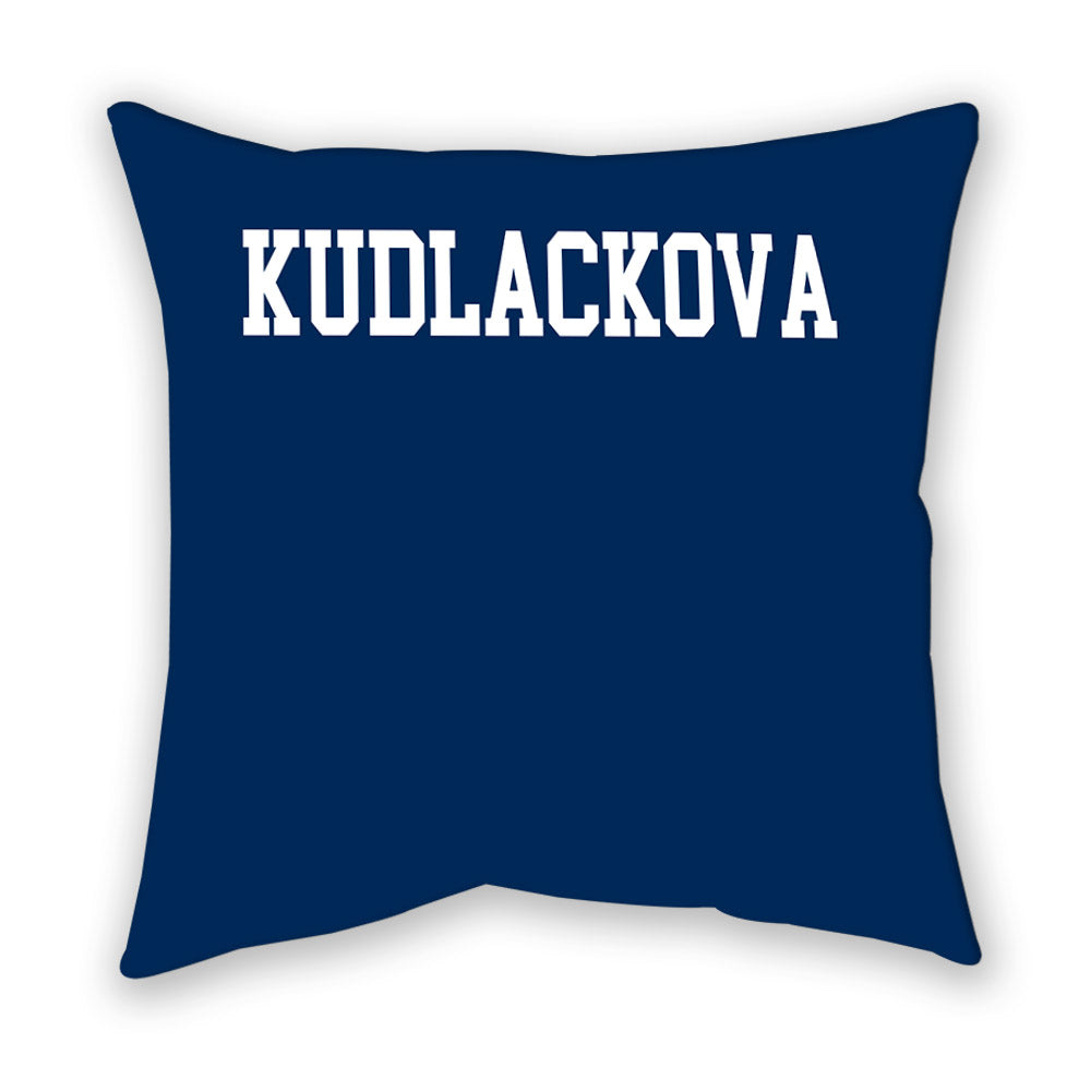 West Virginia - NCAA Women's Tennis : Zuzana Saxana Kudlackova - Pillow-1