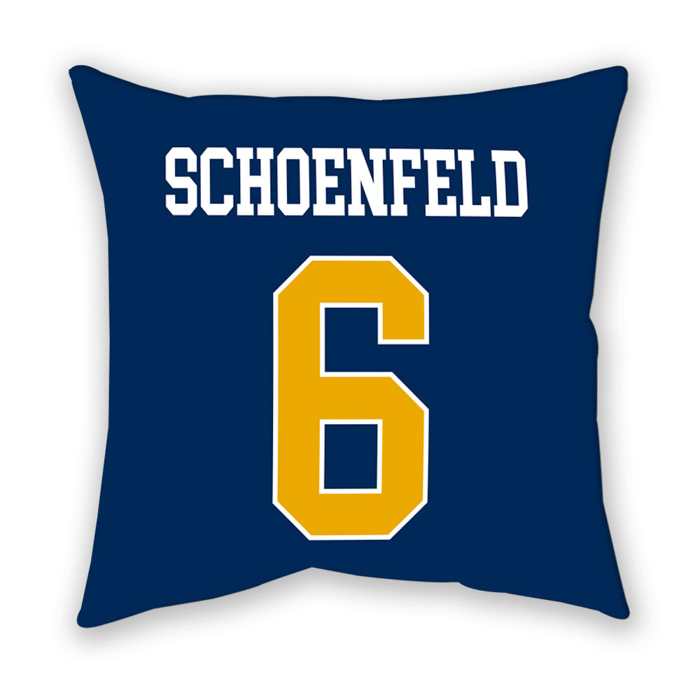 West Virginia - NCAA Baseball : Paul Schoenfeld - Pillow-1