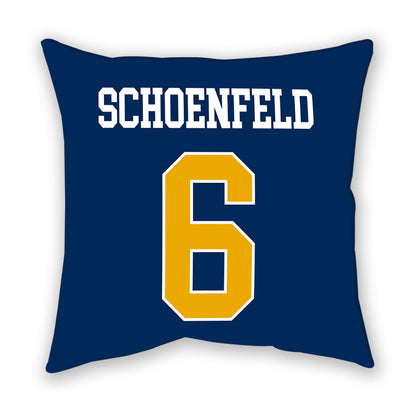 West Virginia - NCAA Baseball : Paul Schoenfeld - Pillow-1