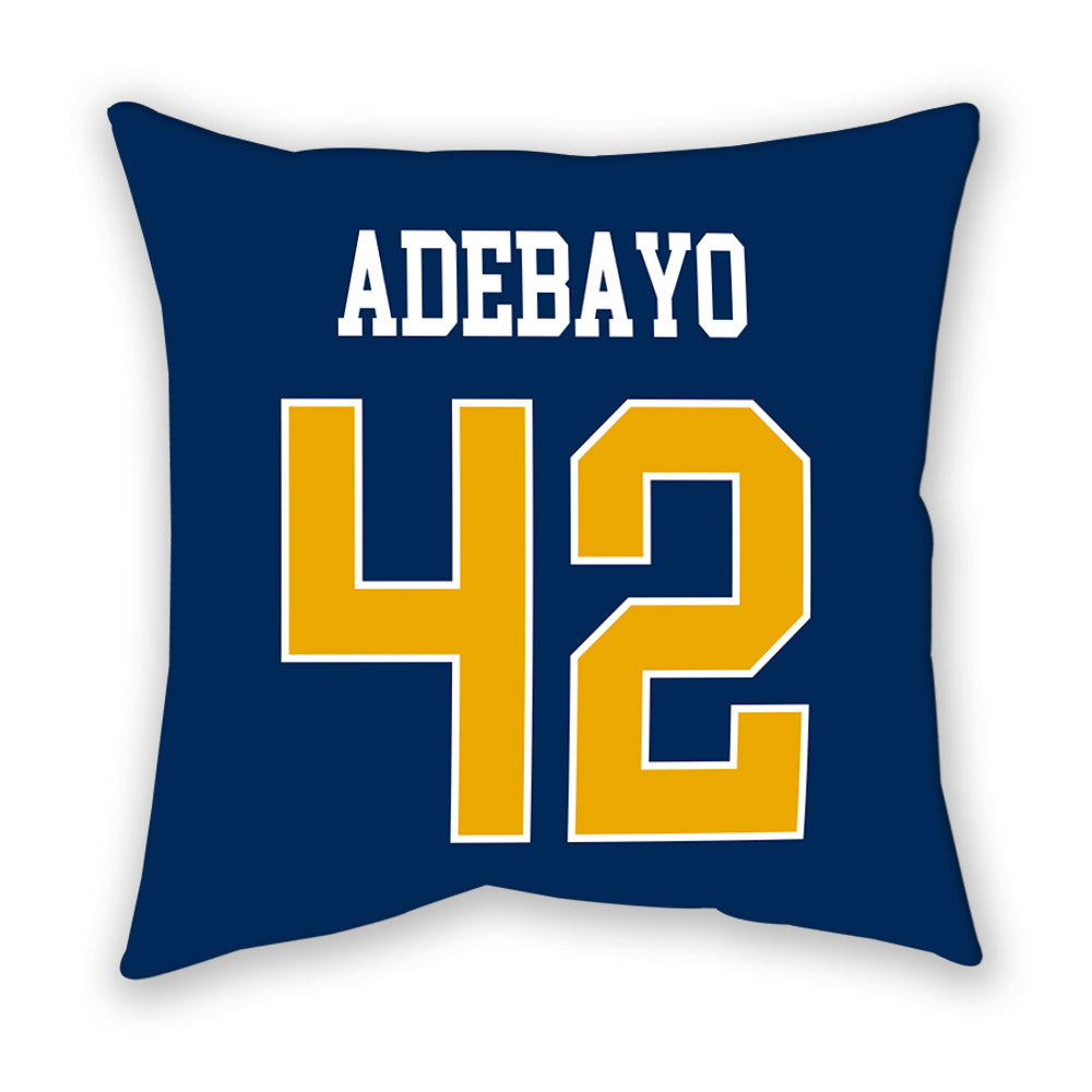 West Virginia - NCAA Football : Alex Adebayo - Pillow-1