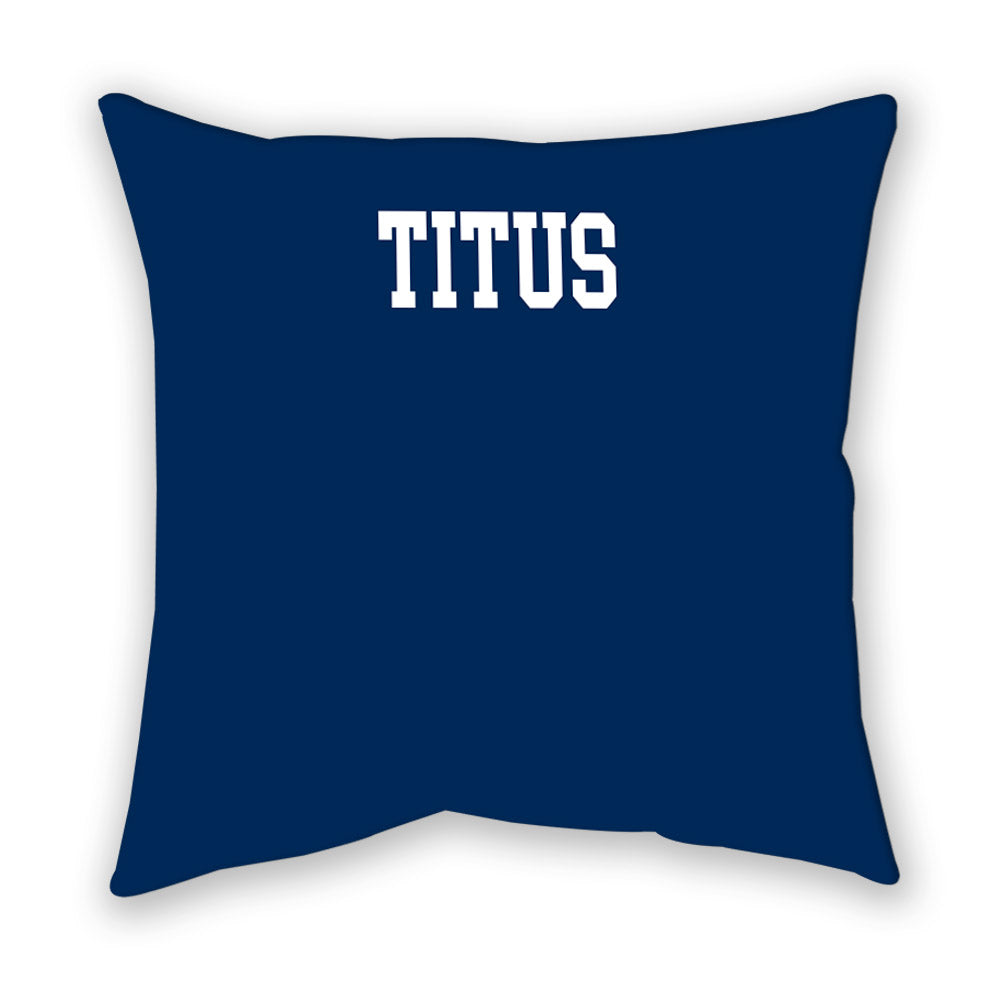 West Virginia - NCAA Wrestling : Jordan Titus - Pillow-1