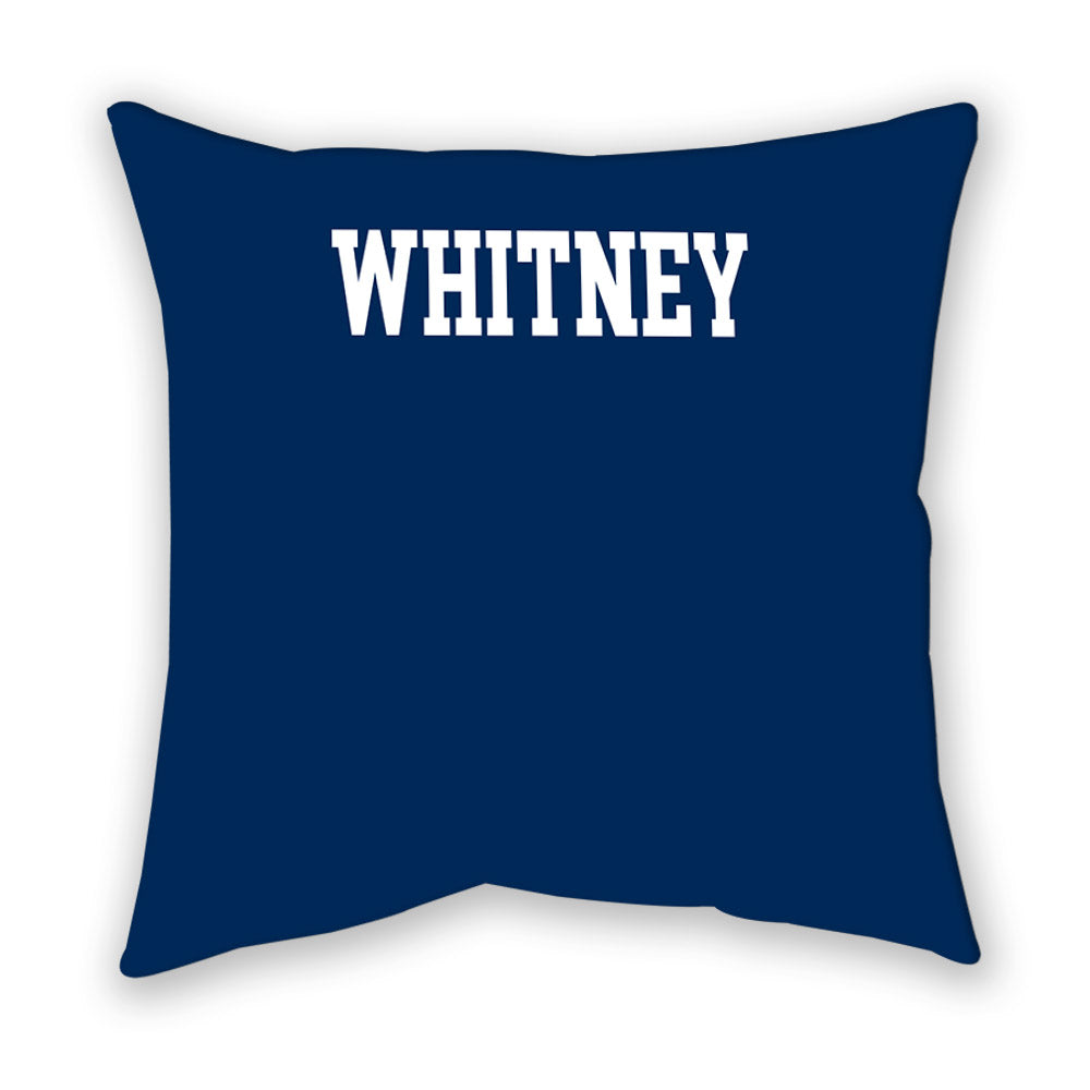 West Virginia - NCAA Baseball : Zakariya Whitney - Pillow-1