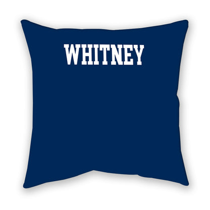 West Virginia - NCAA Baseball : Zakariya Whitney - Pillow-1