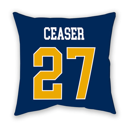 West Virginia - NCAA Women's Soccer : Isabel Ceaser - Pillow-1
