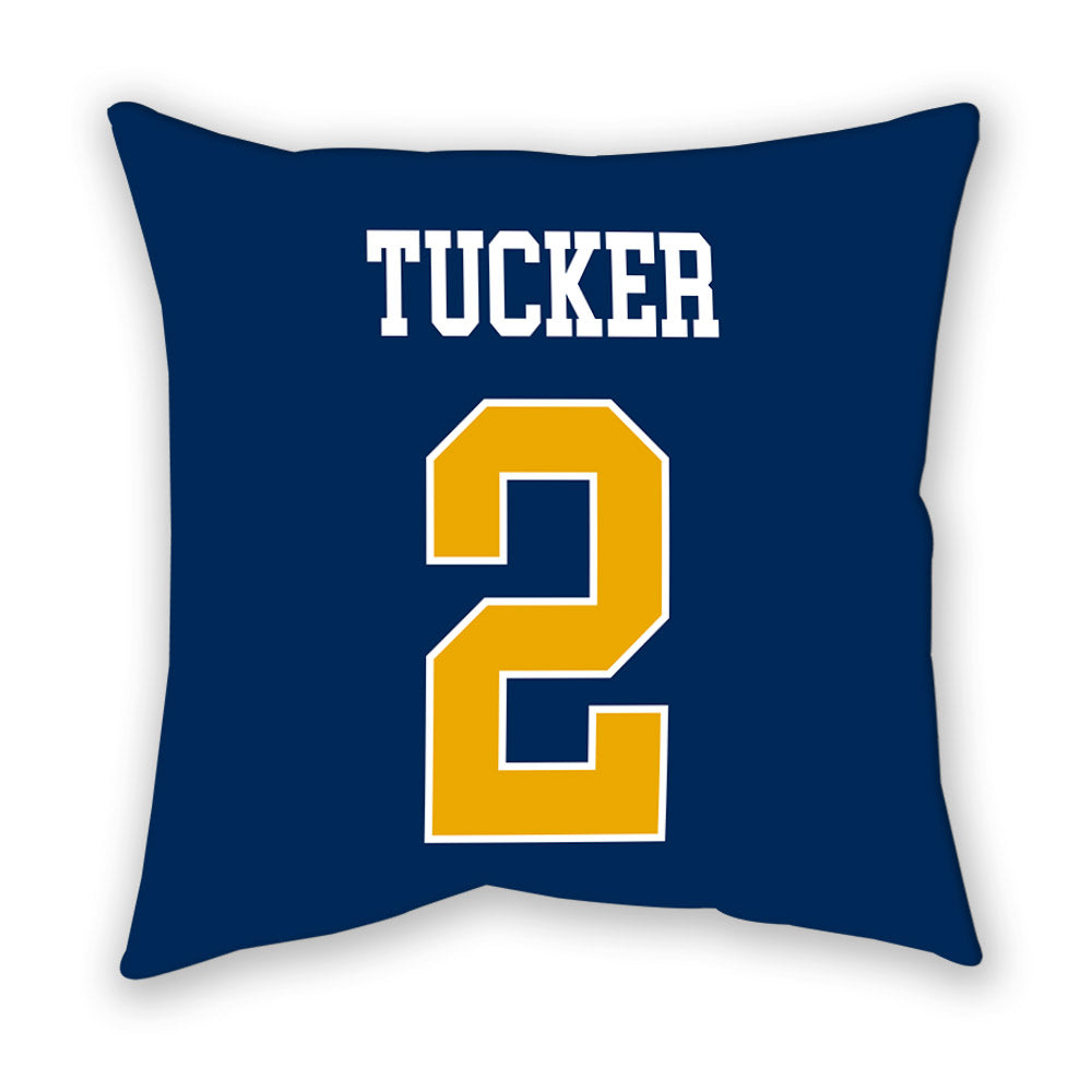 West Virginia - NCAA Baseball : Tevin Tucker - Pillow-1