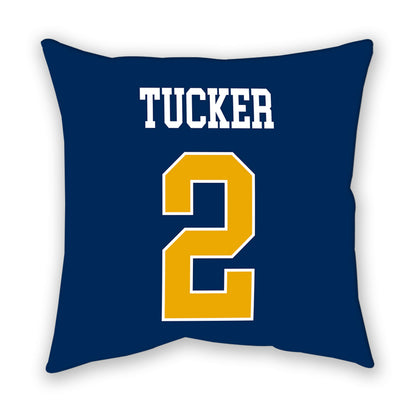 West Virginia - NCAA Baseball : Tevin Tucker - Pillow-1