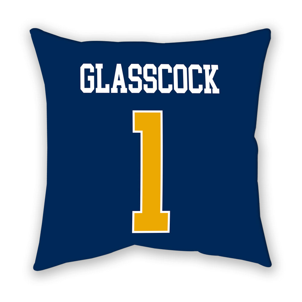 West Virginia - NCAA Baseball : JJ Glasscock - Pillow-1