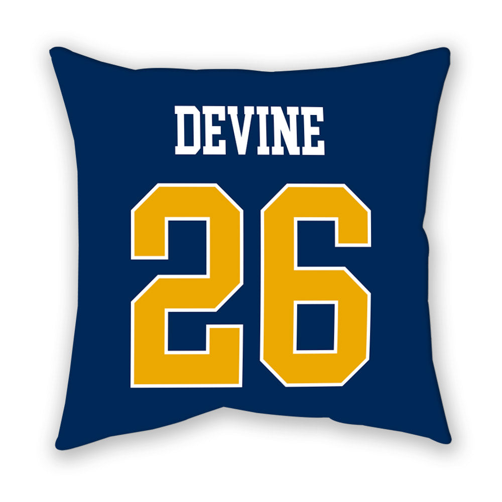 West Virginia - NCAA Football : Andre Devine - Pillow-1