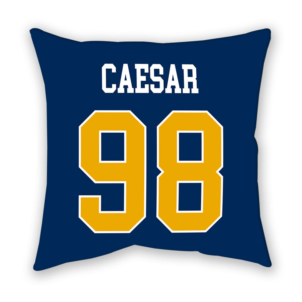West Virginia - NCAA Football : Brandon Caesar - Pillow-1
