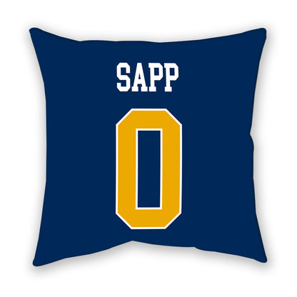 West Virginia - NCAA Football : Josh Sapp - Pillow-1