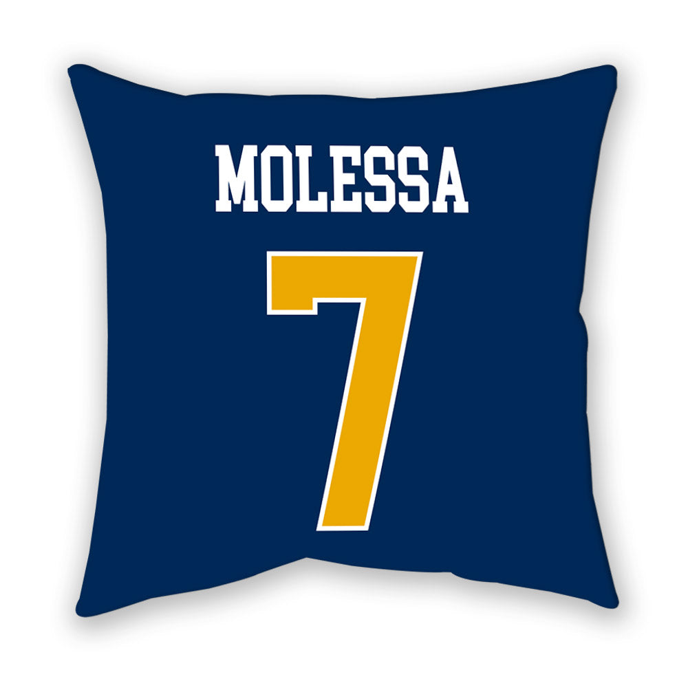 West Virginia - NCAA Baseball : Maxwell Molessa - Pillow-1