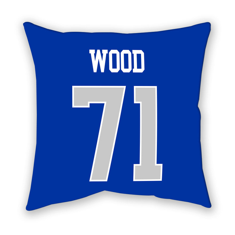 Kentucky - NCAA Football : Malachi Wood - Pillow-1
